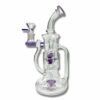Shop Phoenix Star Rotating Percolator Recycler Bong 25cm Purple in australian
