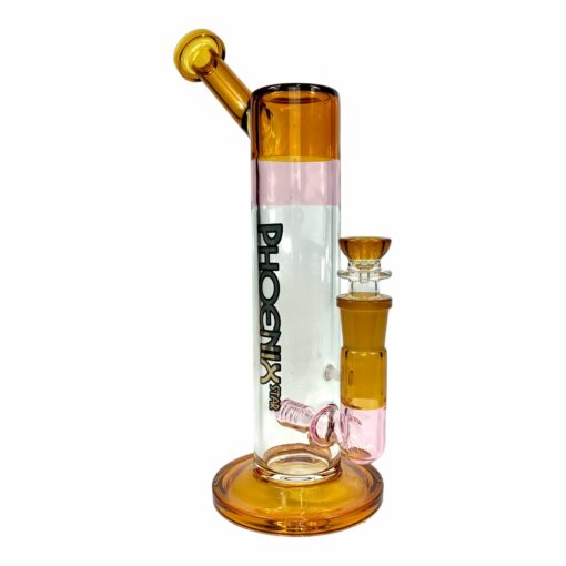 Shop Phoenix Tube Bong 29cm Amber in australian