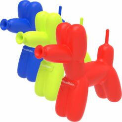 Shop PieceMaker K9 Balloon Dog Silicone Water Pipe | 7.5" | Colors Vary in australian