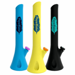 Shop Piecemaker Kirby Silicone Water Pipe | 14.5" | Colors Vary in australian