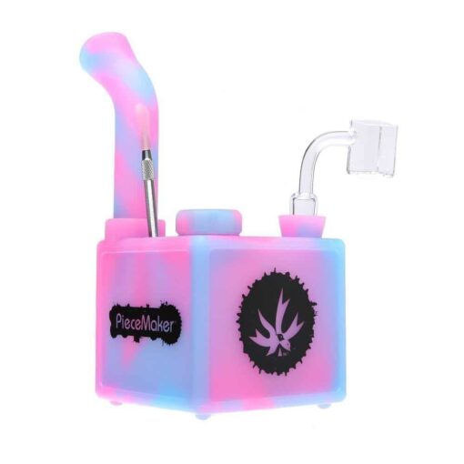 Shop PieceMaker Kube Silicone Dab Rigs in australian