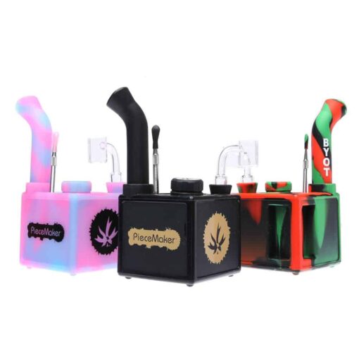 Shop PieceMaker Kube Silicone Dab Rigs in australian