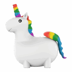 Shop Piecemaker UniKorn Silicone Unicorn Bong in australian