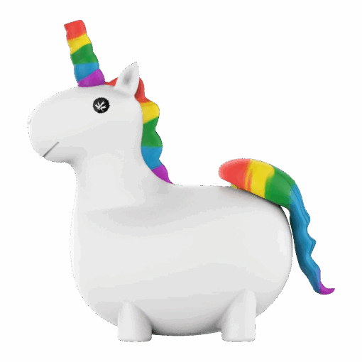Shop Piecemaker UniKorn Silicone Unicorn Bong in australian