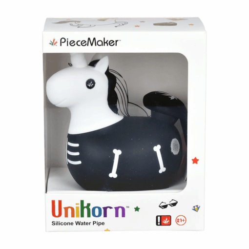 Shop Piecemaker UniKorn Silicone Water Pipe | 6" | Bones in australian