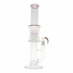 Shop Pink Center Gravity Tree Perc Bong - 16in in australian