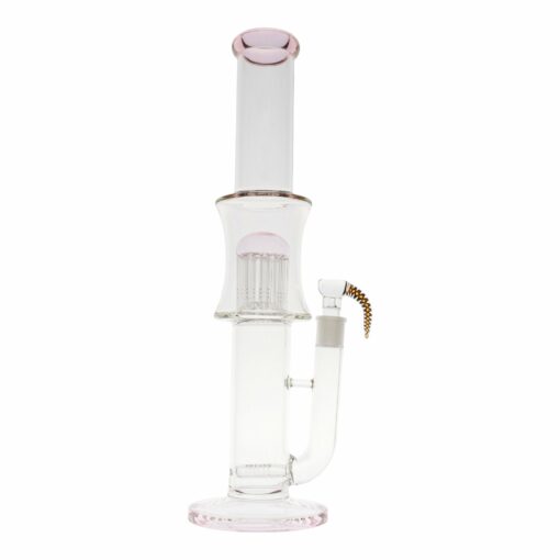 Shop Pink Center Gravity Tree Perc Bong - 16in in australian