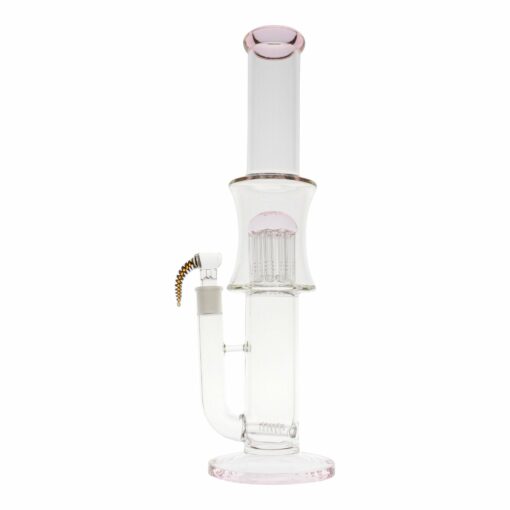 Shop Pink Center Gravity Tree Perc Bong - 16in in australian
