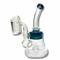 Shop Poke Dab Rig and Bong 15cm Blue in australian