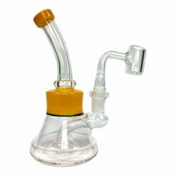 Shop Poke Dab Rig and Bong 15cm Orange in australian