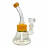 Shop Poke Dab Rig and Bong 15cm Orange in australian