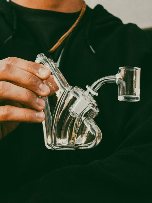 Shop GRAV® Wedge Bubbler Rig - Clear in australian