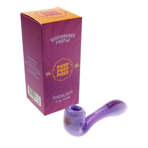 Shop Famous Brandz Puff Puff Pass Sherlock Hand Pipe in australian