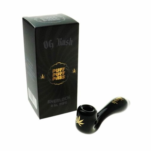 Shop Famous Brandz Puff Puff Pass Sherlock Hand Pipe in australian