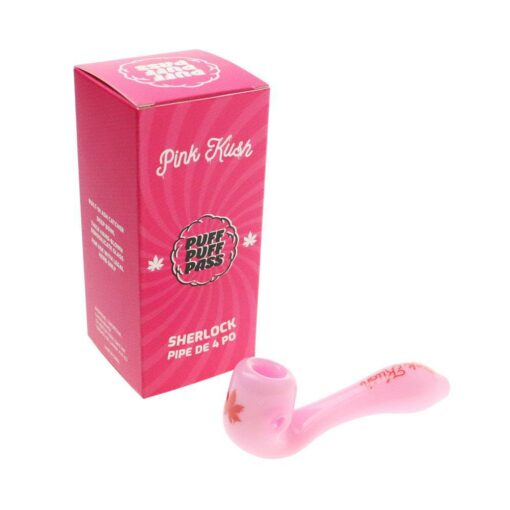 Shop Famous Brandz Puff Puff Pass Sherlock Hand Pipe in australian