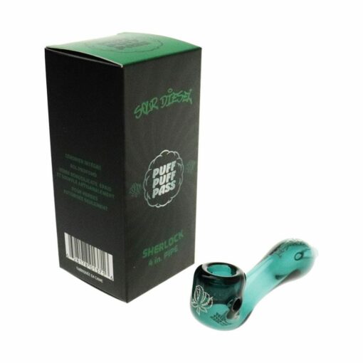 Shop Famous Brandz Puff Puff Pass Sherlock Hand Pipe in australian