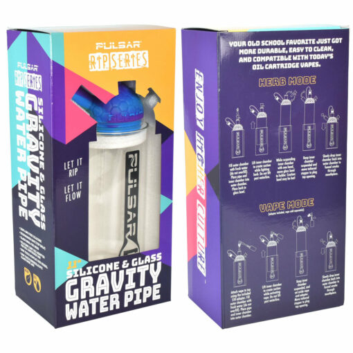 Shop Pulsar RIP Series Silicone Gravity Water Pipe | 11" | 14mm F in australian