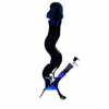 Shop Rocketship LED Silicone Water Pipe in australian
