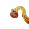 Shop AMG Glass Amber Color Bumble Bee Sherlock Hand Pipe in australian