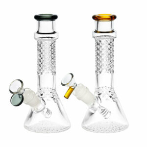 Shop Mini Beaker Water Pipe 14mm - 7.5"/14mm F/Clrs Vry in australian
