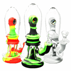 Shop Sacred Alien Silicone & Glass Water Pipe in australian