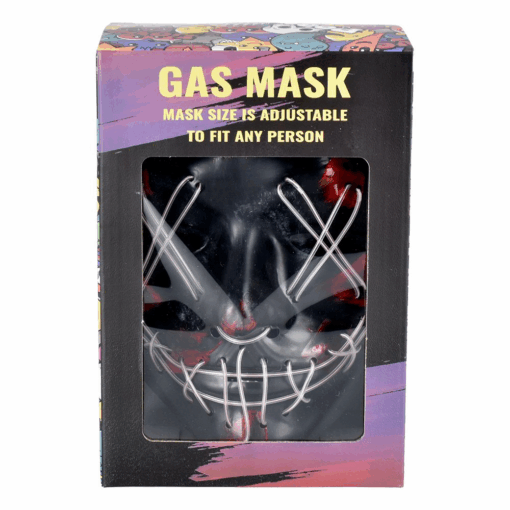 Shop Scary Purge Light Up Gas Mask & Acrylic Water Pipe Set | 8" in australian