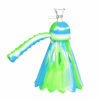 Shop Shuttlecock Silicone & Glass Water Pipe - 7