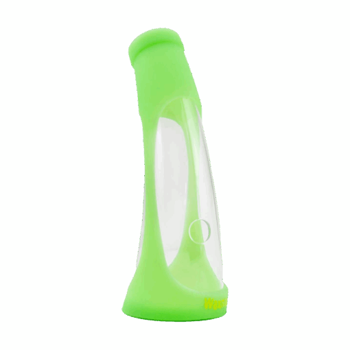 Shop PILOT DIARY 8.6" Horn-Shaped Glow Silicone Bong with 14mm Bowl in australian
