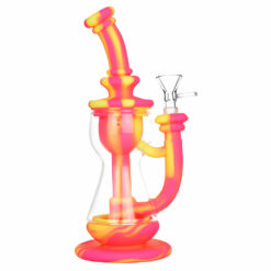 Shop Silicone/Glass Recycler Water Pipe in australian