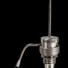 Shop High Five Silver Flat Tip Carb Cap in australian