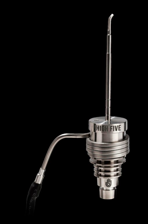 Shop High Five Silver Flat Tip Carb Cap in australian