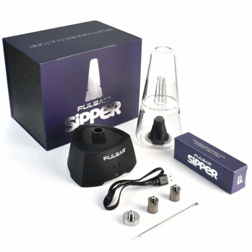 Shop Pulsar Sipper Dual Use Wax or 510 Cartridge Vaporizer in australian
