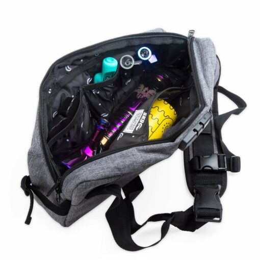 Shop Skunk Smell Proof Combo Lock Sling Bag in australian