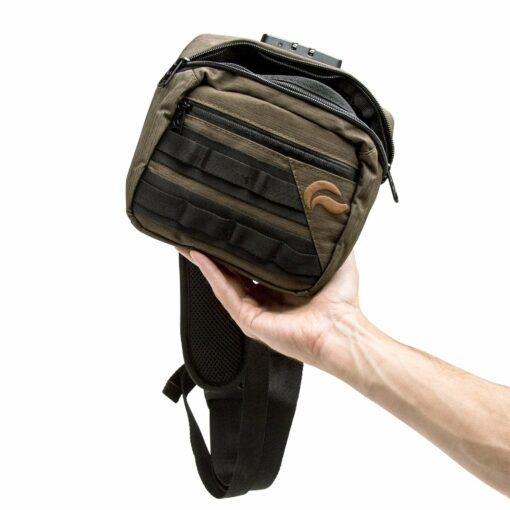 Shop Skunk Smell Proof Kross Combo Lock Hip Bag in australian