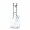 Shop Solid Glass 12in Sculpted Neck Barrel Beaker Bong in australian