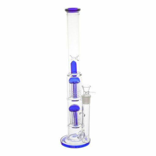 Shop Straight Twin Tree Perc Bong - 16in in australian