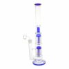 Shop Straight Twin Tree Perc Bong - 16in in australian
