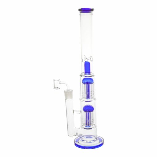 Shop Straight Twin Tree Perc Bong - 16in in australian