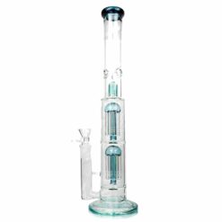 Shop Straight Twin Tree Perc Bong - 16in in australian