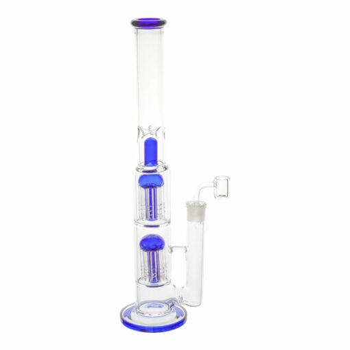 Shop Straight Twin Tree Perc Bong - 16in in australian