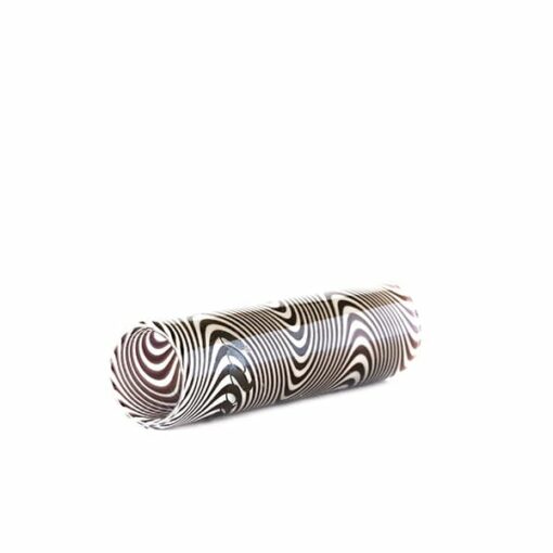 Shop iDab Glass Hookah Hose Tip (Black + White) in australian