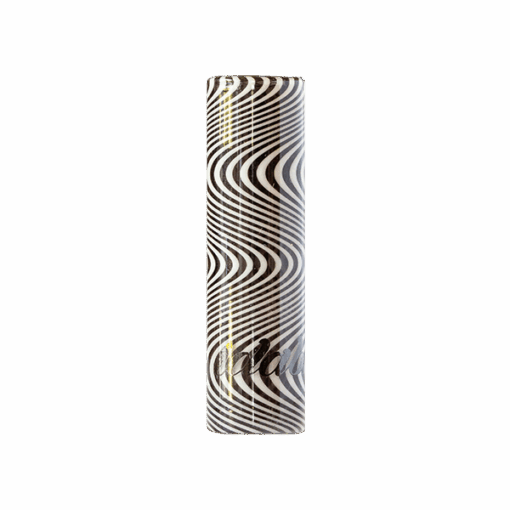 Shop iDab Glass Hookah Hose Tip (Black + White) in australian