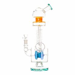 Shop The Yo-Yo Helix Percolator Bong - 14in in australian