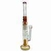 Shop Triple Perc Straight Shooter 45cm Sombrero Bong Amber in australian
