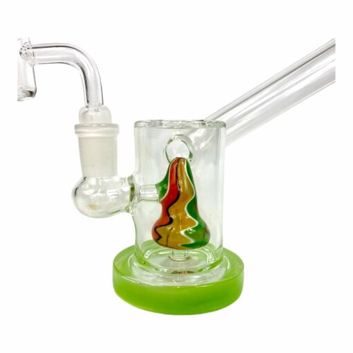 Shop Twisted Perc Prism Dab Rig and Bong 12cm Green in australian
