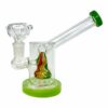 Shop Twisted Perc Prism Dab Rig and Bong 12cm Green in australian