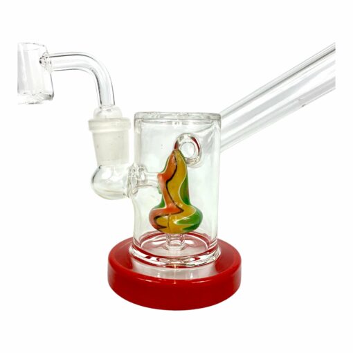 Shop Twisted Perc Prism Dab Rig and Bong 12cm Red in australian
