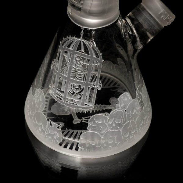 Shop Unholy Coronation 11 Beaker - Smoke in australian