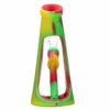 Shop PILOT DIARY Silicone Glass Mini Horn Bong w/ Ice Catcher - 14mm Female Joint in australian