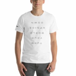 Shop Stündenglass "Upside Down" T-Shirt (White) in australian